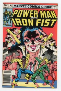 Power Man and Iron Fist #91 Stoneface NM