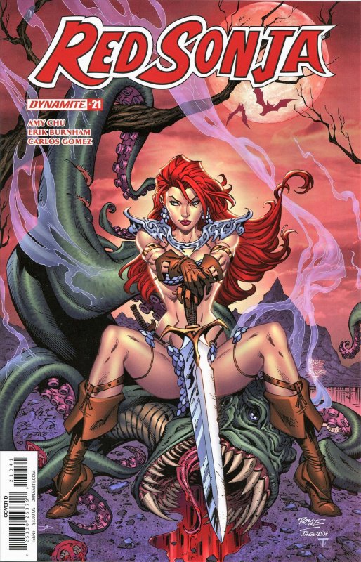 Red Sonja (Dynamite, Vol. 4) #21D VF/NM ; Dynamite | Amy Chu John Royle