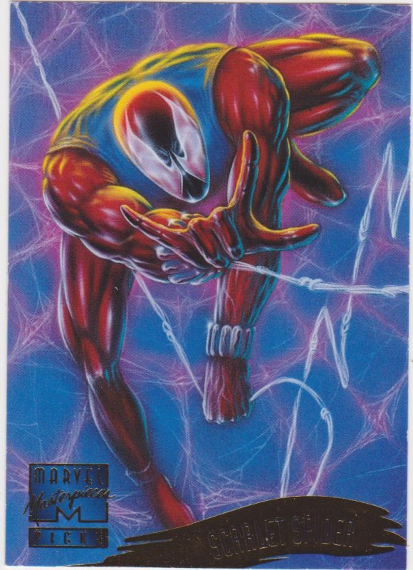 1995 Marvel Masterpieces #143, Scarlet Spider