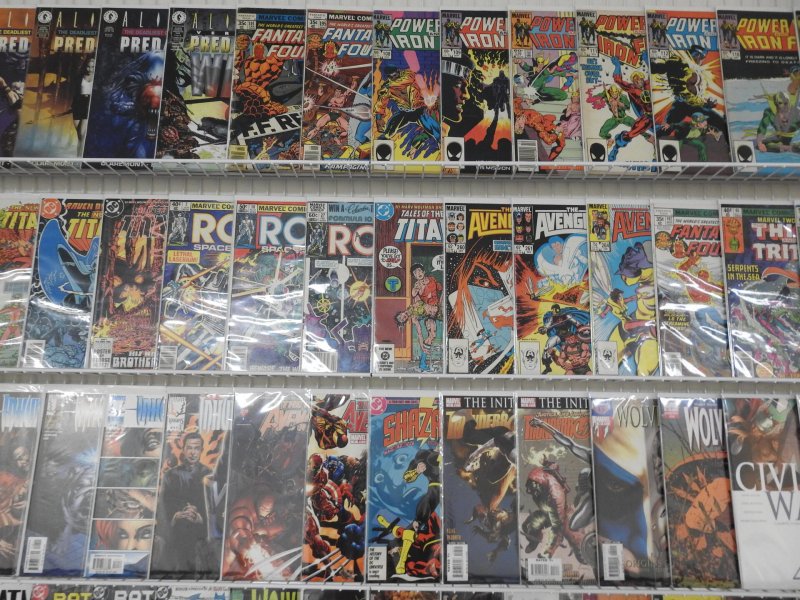 Huge Lot 150+ Comics W/Aliens, Inhumans, Terminator, Wolverine+ Avg VF+ Cond!!