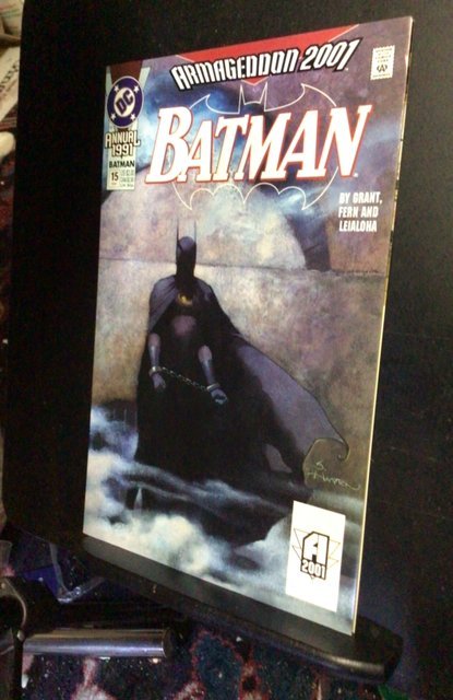 Batman Annual #15 (1991) Armageddon! High-grade key! NM- Wow!