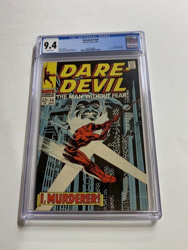 Daredevil 44 Cgc 9.4 Ow Pages Marvel Bronze Age 