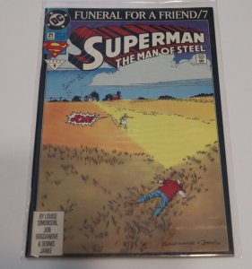 Superman The Man of Steel  Funeral For A Friend/7 #21