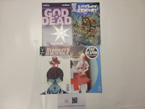 4 IDW Comics #18 Harbinger #8 Five Weapons #1 Other Dead #9 God Is Dead 14 TJ26