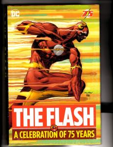 The Flash A Celebration Of 75 Years SEALED Hardcover DC Comics Comic Book  J285