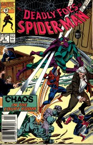 Deadly Foes of Spider-Man #2 (1991) Spider-Man
