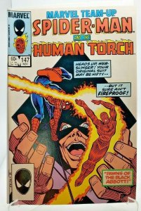 MARVEL TEAM-UP #147 (1984) Human Torch, NM+