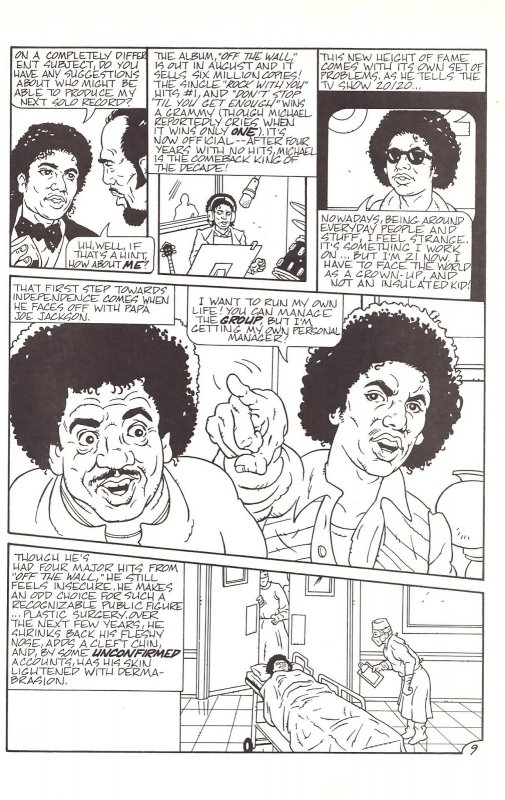 ROCK N' ROLL COMICS #36 (1991) MICHAEL JACKSON | UNAUTHORIZED BIOGRAPHY