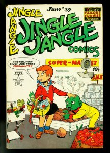 Jingle Jangle #39 1949- Famous Funnies- Wild cover- VG+ 