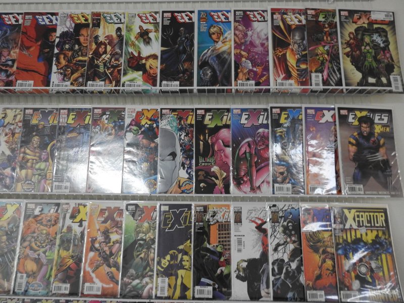 Huge Lot 170+ Comics W/Exiles, New Exiles, X-Factor+ Avg VF+ Condition!!