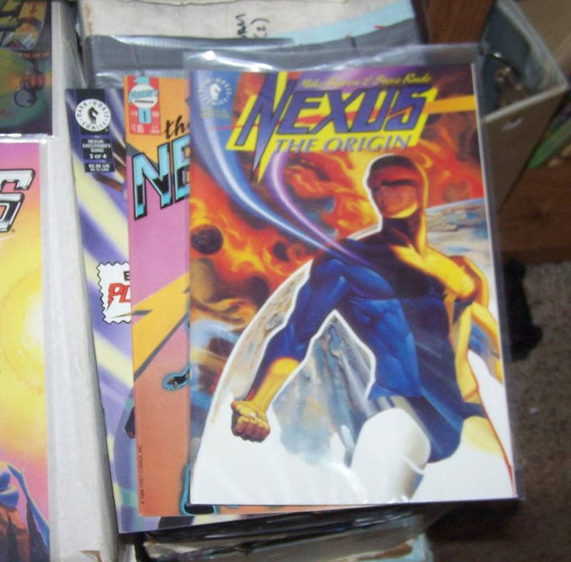 Next Nexus # 1 + NEXUS THE ORIGIN 1+ EXECUTIONERS SONG 3  First Comics