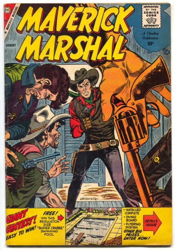 Maverick Marshal #5 1959- Charlton Western- Chief Crazy Horse VG+