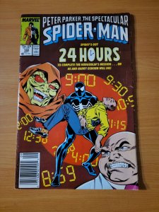 Spectacular Spider-Man #130 Newsstand Variant ~ FINE FN ~ 1987 Marvel Comics