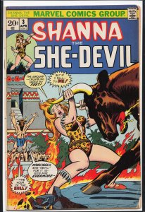 Shanna the She-Devil #3 (1973) Shanna the She-Devil