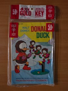 Gold Key 4 Pack SEALED Donald Duck #148 Wacky Witch #10 Bullwinkle #7 ~NM~ 1973