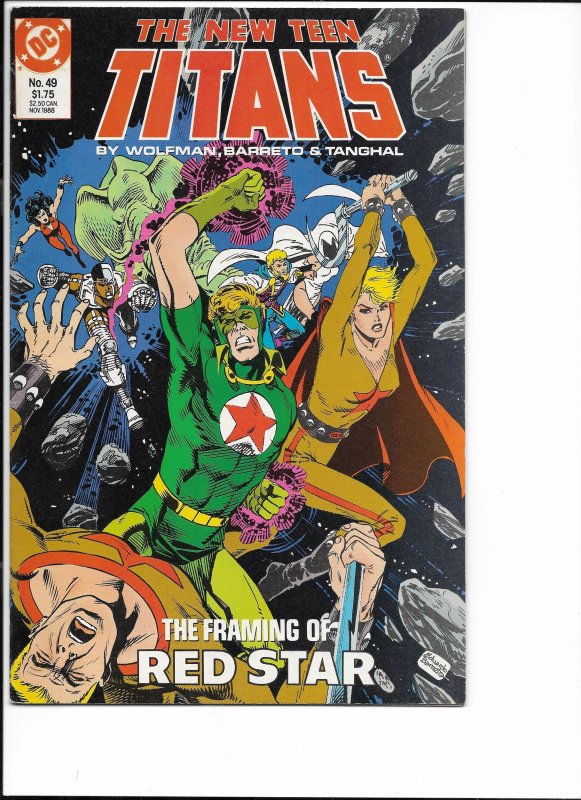 The New Teen Titans #49 (1988)