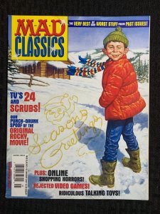 2007 Jan MAD CLASSICS Magazine #12 FN+ 6.5 Alfred E Neuman / Rocky Scrubs