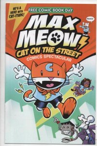 MAX MEOW CAT on the Street #1, NM, FCBD, 2022