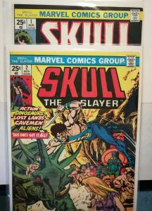 Skull The Slayer, 1975 Marvel Comics Group, #1 Aug, #2 Nov