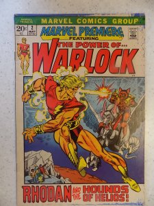 MARVEL PREMIERE # 2 ADAM WARLOCK HOT MOVIE SOON