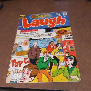 LAUGH #179 archie comics 1966 Model Mayhem ARCHIE BUILDS A PT BOAT MODEL KIT 