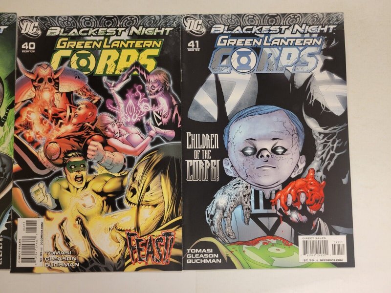 3 Green Lantern Corps DC Comic Books #39 40 41 88 TJ16