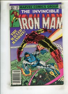 IRON MAN #156 (9.2) NEWSSTAND!! 1981