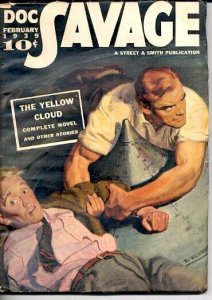 DOC SAVAGE-2/1939-COOL COVER-RARE! VG/FN