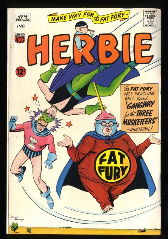 Herbie #14 FN/VF 7.0