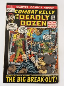 Combat Kelly and the Deadly Dozen #2 - VF+ (1972)