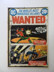 Wanted, The World's Most Dangerous Villains #6 (1973) FN- condition