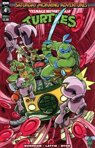 Teenage Mutant Ninja Turtles: Saturday Morning Adventures #4A VF ; IDW