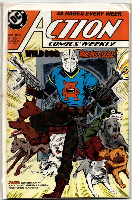 Action Comics Weekly #615 (1988) Wild Dog
