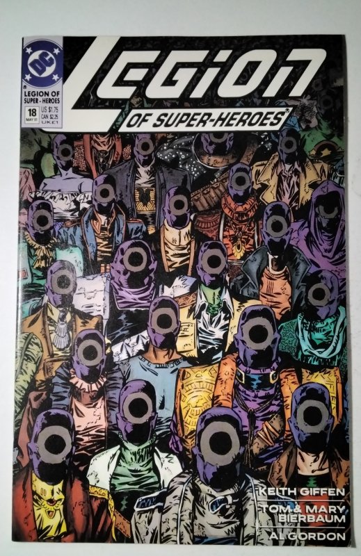 Legion of Super-Heroes #18 (1991) DC Comic Book J759
