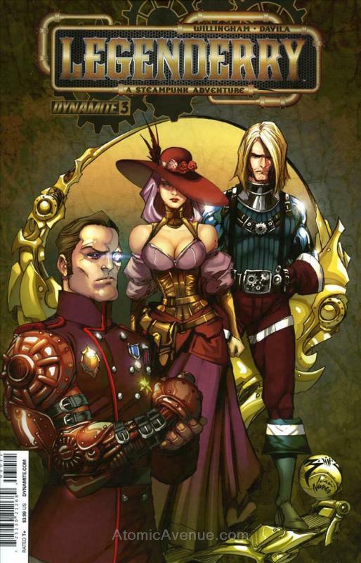 Legenderry: A Steampunk Adventure (Vol. 1) #3 VF; Dynamite | save on shipping -