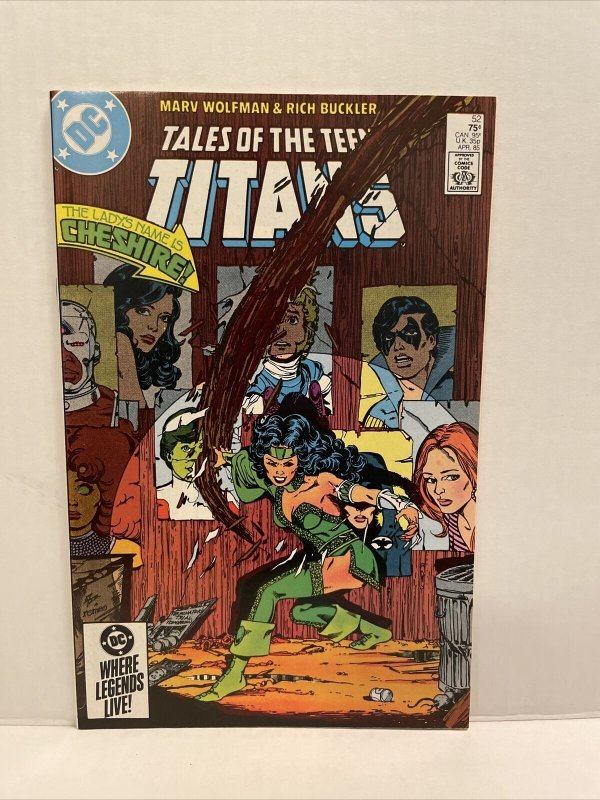 Tales Of The Teen Titans #52 1st Cameo Azrael