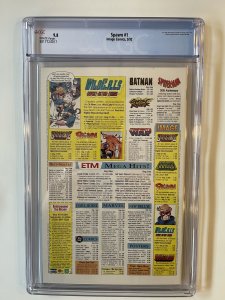 Spawn #1 (1992) CGC 9.8 WP Classic McFarlane 1st app Spawn