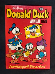 WALT DISNEY'S DONALD DUCK HARDCOVER BRITISH ANNUAL 1978