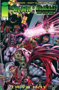 Spawn/WildC.A.T.S #2 FN ; Image | Alan Moore Wildcats