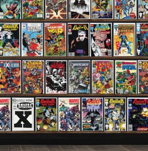 Huge Lot 140+ Comics with Wolverine, X-Force, Nfl Superpro & More!