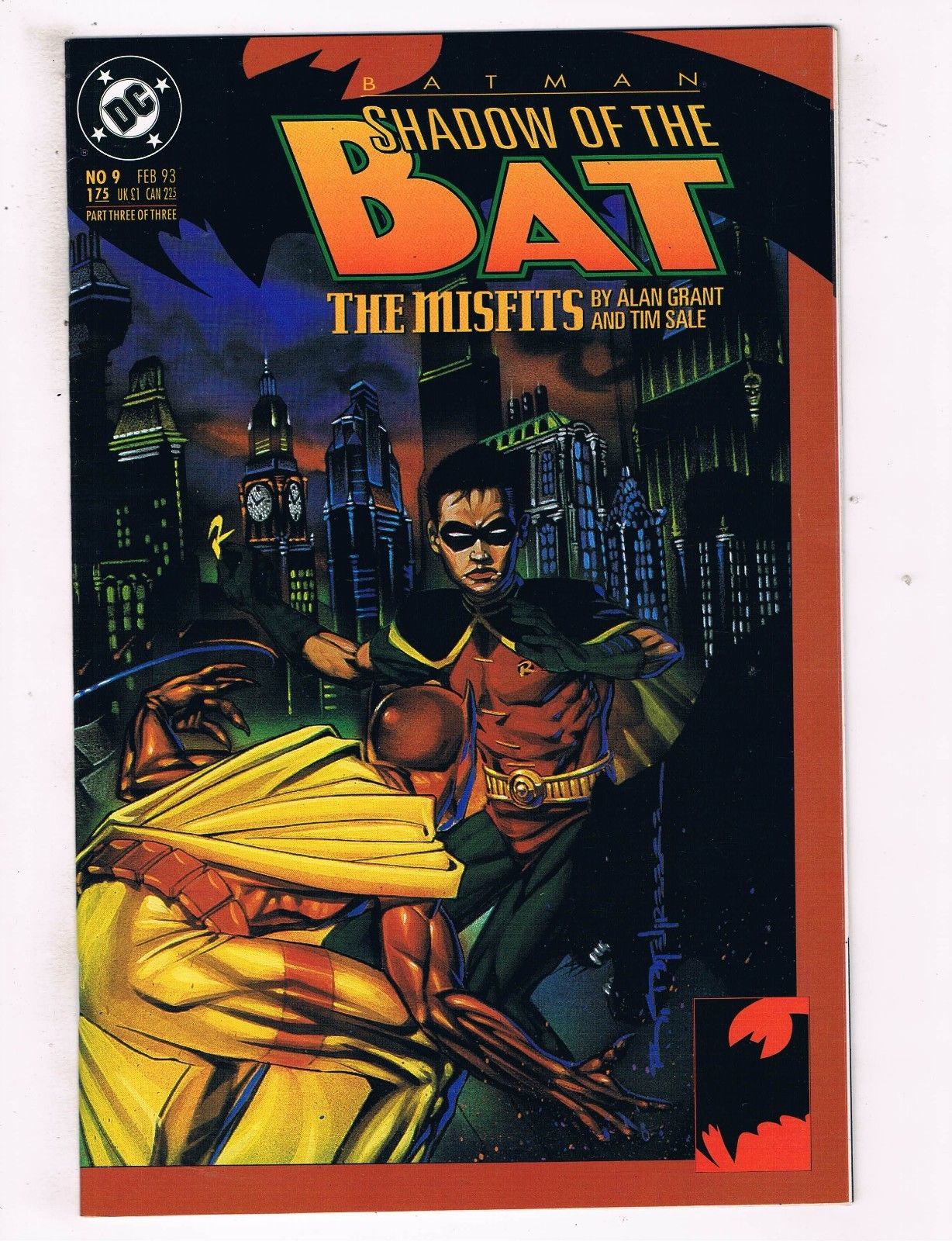 Batman Shadow of the Bat #22 VF 1993 Stock Image