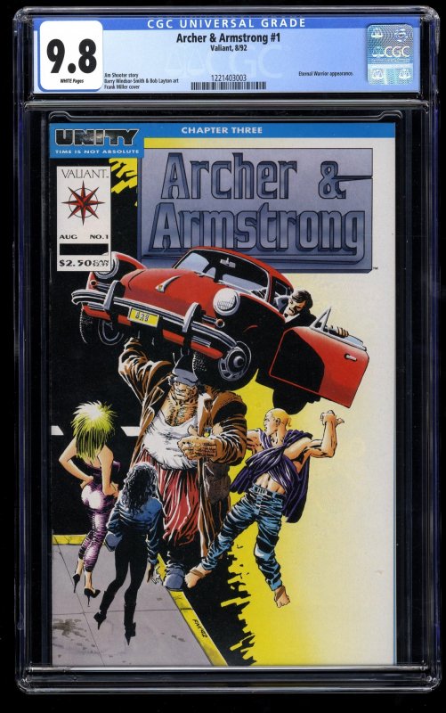 Archer & Armstrong #1 CGC NM/M 9.8 White