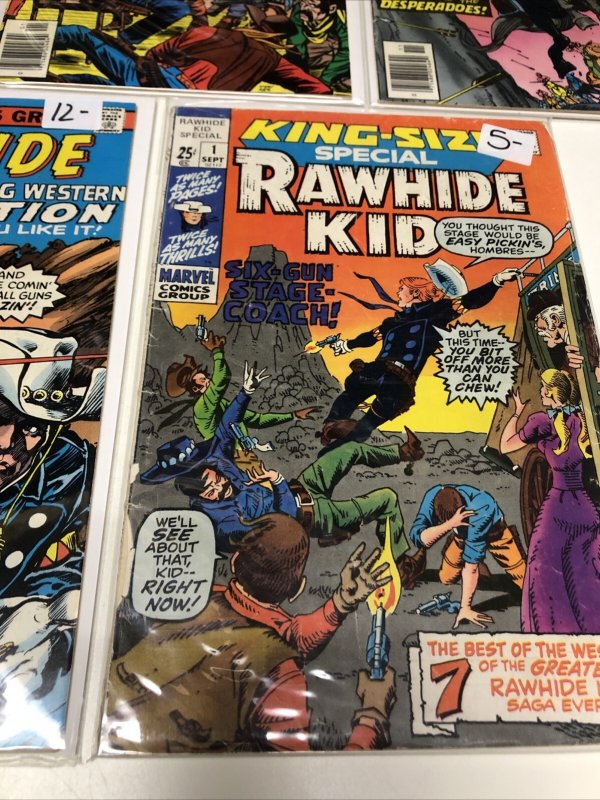 Rawhide Kid Set Of 5 Issues (1970) Set # 121-137-142-145 + Special #1 Bronze Age