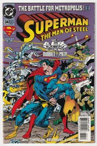 Superman The Man Of Steel #34 June 1994 DC Simonson Bogdanove Janke