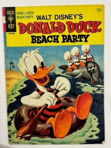 DONALD DUCK BEACH PARTY VG-F GOLD KEY COMICS Sept 1965