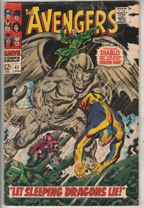 Avengers, The #41 (May-67) VG+ Affordable-Grade Avengers (Giant Man, Hercules...