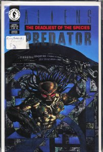 Aliens/Predator: The Deadliest of the Species #1 Foil Cover (1993) Predator