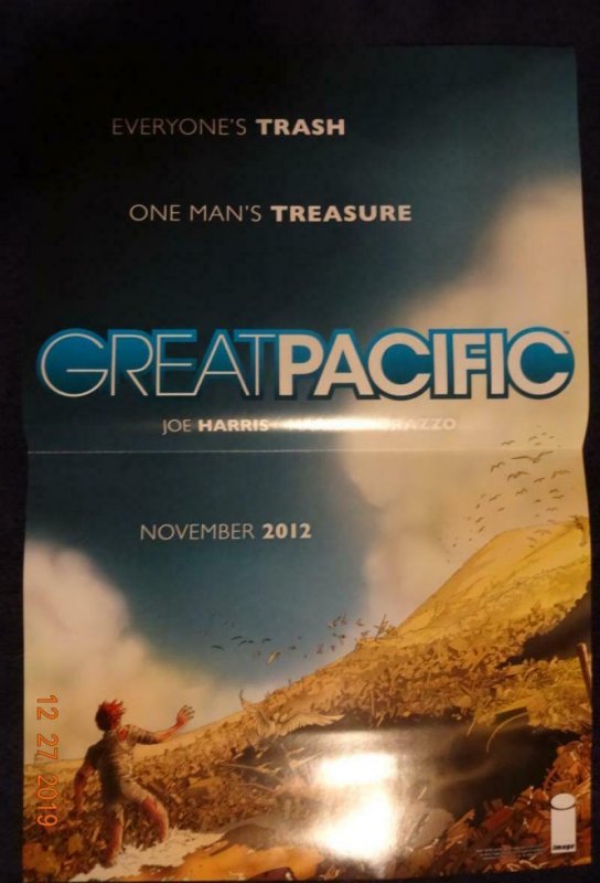 GREAT PACIFIC  Promo Poster, 12 x 18, 2012, IMAGE Unused more in our store 427