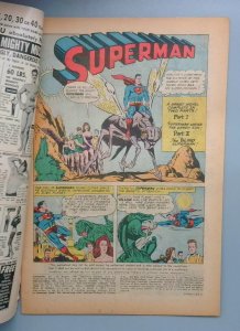 Superman #155 FN- Wrestling Cover DC 1962
