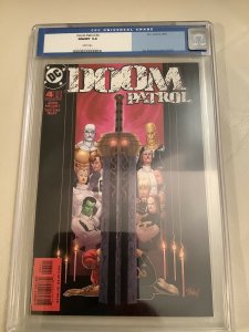 DOOM PATROL #4 CGC 9.8 DC 2002